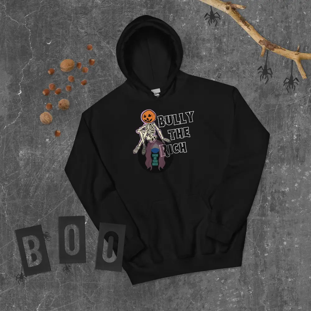 Halloween 2024 Bully The Rich Unisex Hoodie Black / S