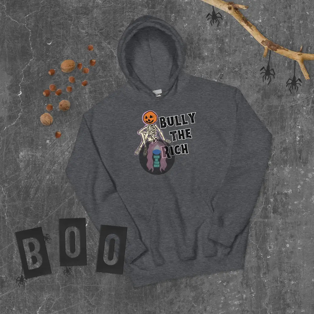 Halloween 2024 Bully The Rich Unisex Hoodie Dark Heather / S