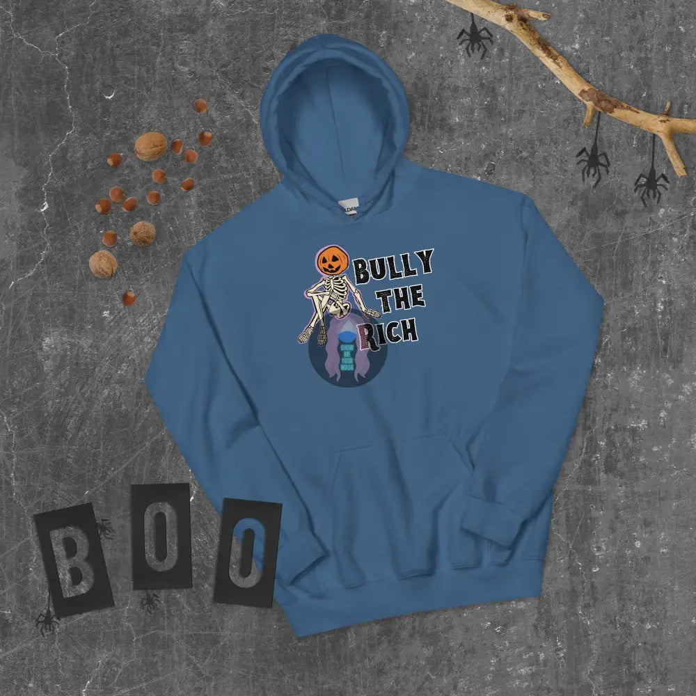 Halloween 2024 Bully The Rich Unisex Hoodie Indigo Blue / S