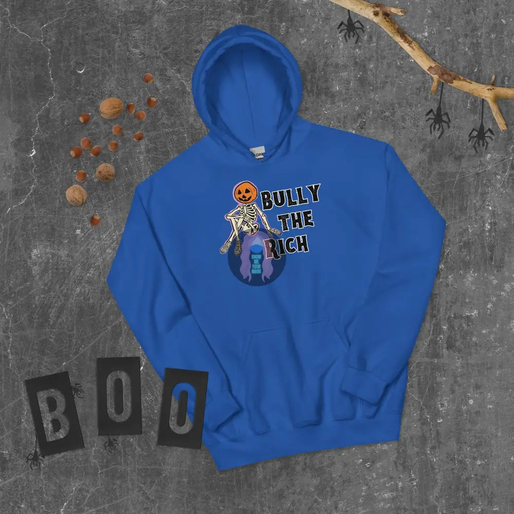 Halloween 2024 Bully The Rich Unisex Hoodie Royal / S