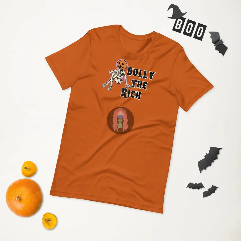 Halloween 2024 Bully The Rich Unisex T-Shirt