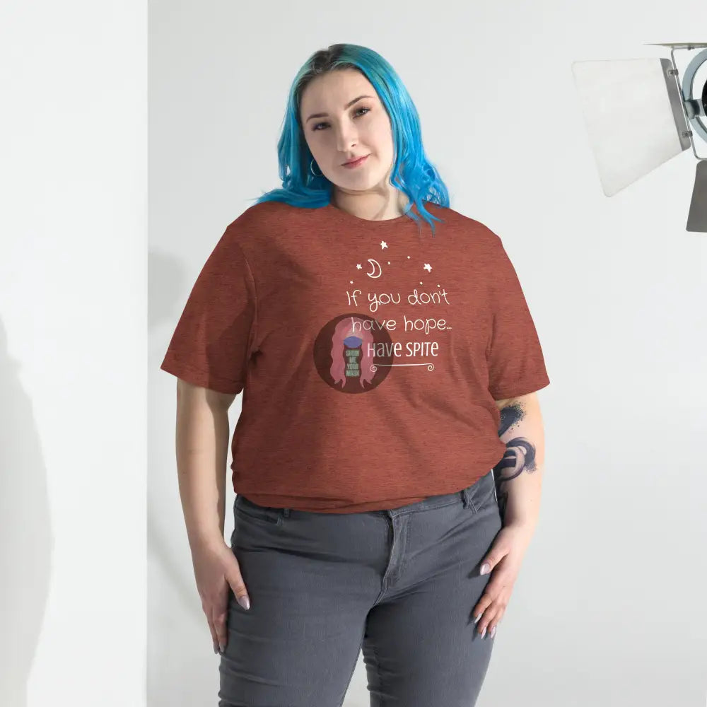 ’Have Spite’ V1 Short Sleeve T-Shirt Clay Triblend / Xs