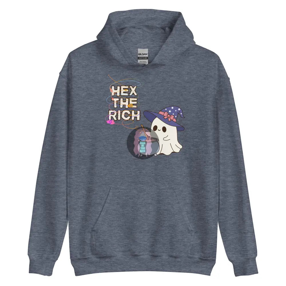 Hex The Rich 2024 Unisex Hoodie Heather Sport Dark Navy / S