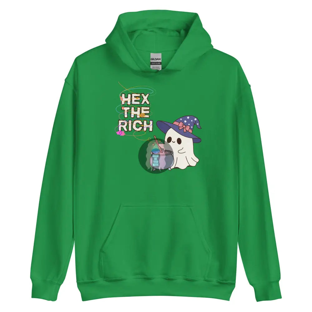 Hex The Rich 2024 Unisex Hoodie Irish Green / S