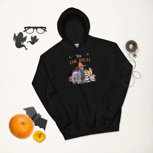 "Hex the Rich" Halloween Unisex Hoodie -  from Show Me Your Mask Shop by Show Me Your Mask Shop - Hoodies, Unisex