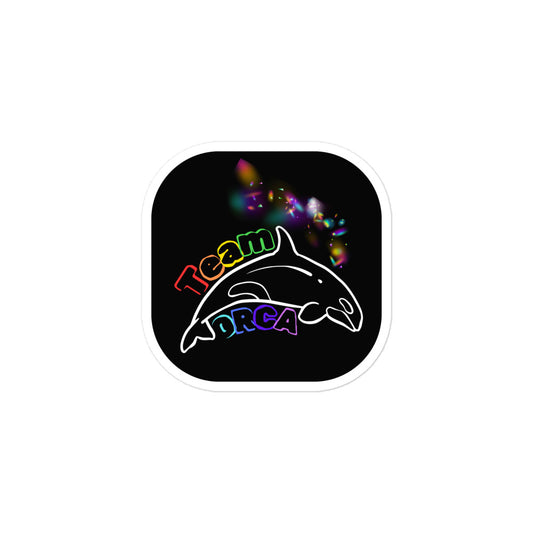 "Team Orca" Pride 2024 Bubble-free stickers