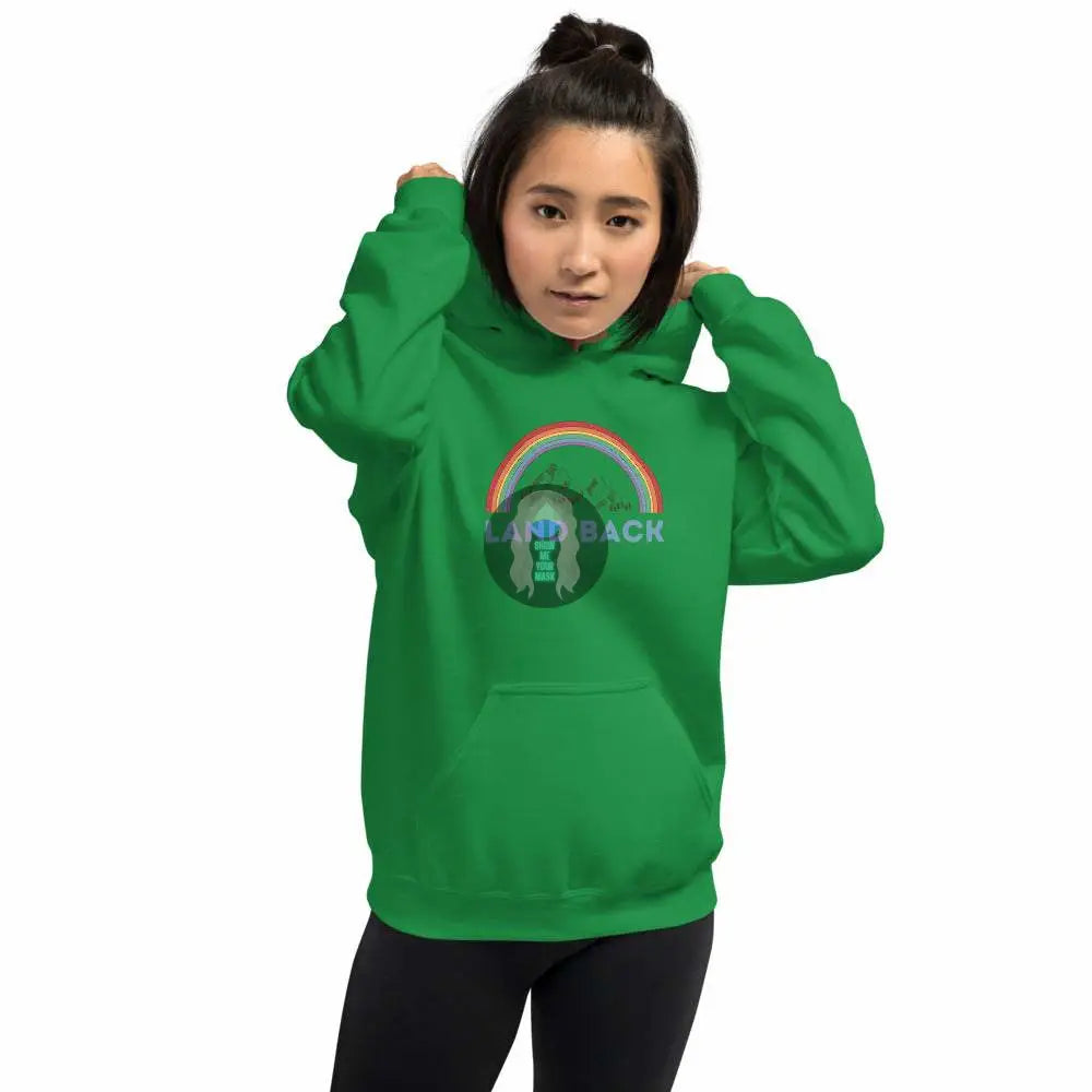 "Land Back" Unisex Hoodie -  from Show Me Your Mask Shop by Show Me Your Mask Shop - Hoodies, Unisex