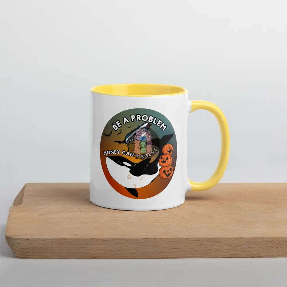 Orca Be A Problem Money Cant Solve Halloween Mug With Color Inside