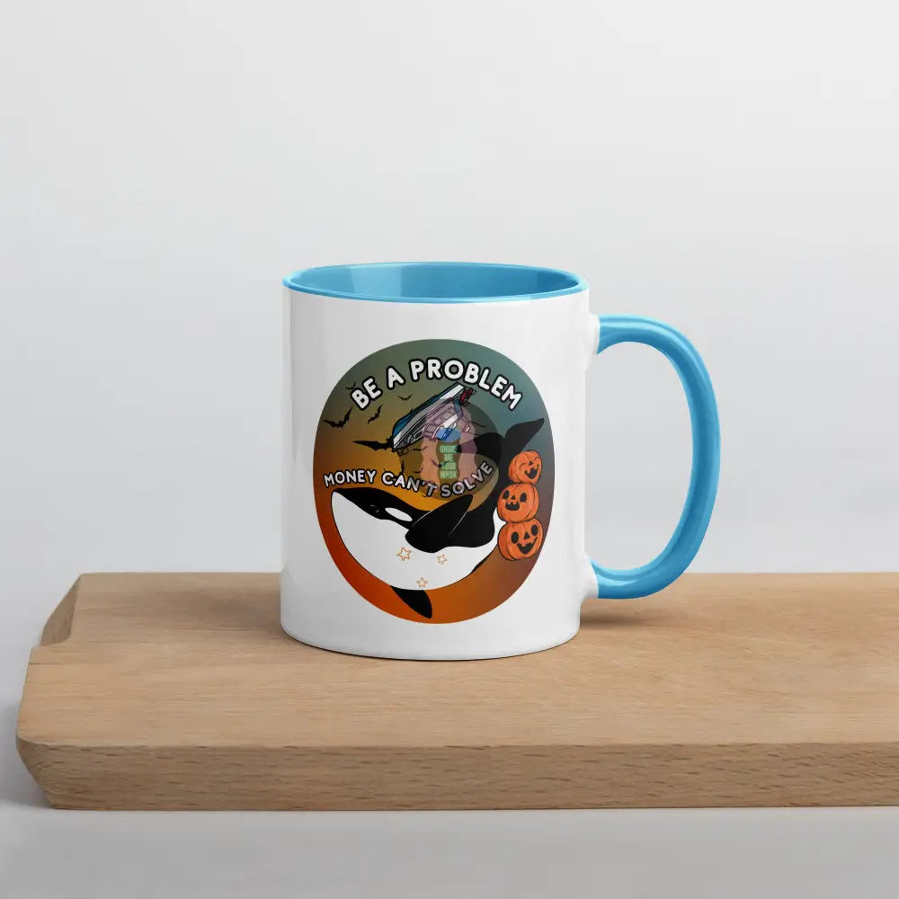 Orca Be A Problem Money Cant Solve Halloween Mug With Color Inside