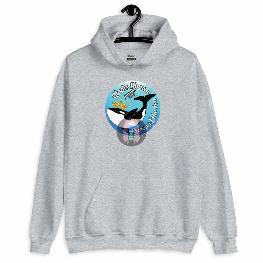 Orca "Queen Gladis" Unisex Hoodie -  from Show Me Your Mask Shop by Show Me Your Mask Shop - Hoodies