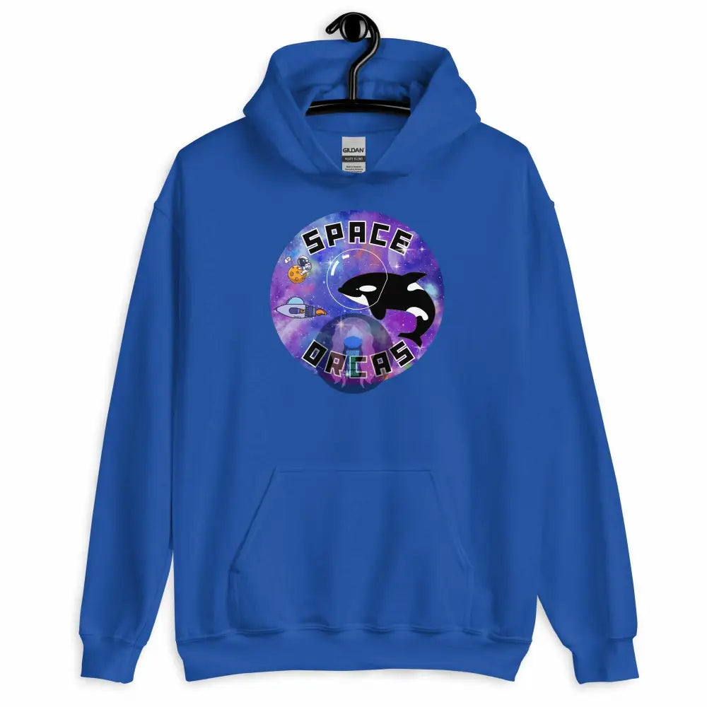 "Space Orcas" Unisex Hoodie -  from Show Me Your Mask Shop by Show Me Your Mask Shop - Hoodies, Unisex