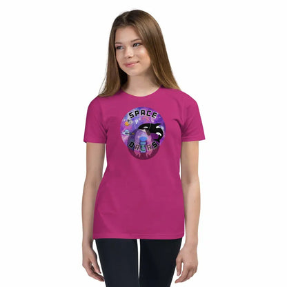 "Space Orcas" Youth Short Sleeve T-Shirt -  from Show Me Your Mask Shop by Show Me Your Mask Shop - Kids, Shirts, Unisex