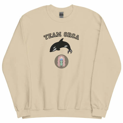 "Team Orca" Embroidered Unisex Sweatshirt -  from Show Me Your Mask Shop by Show Me Your Mask Shop - Sweatshirts