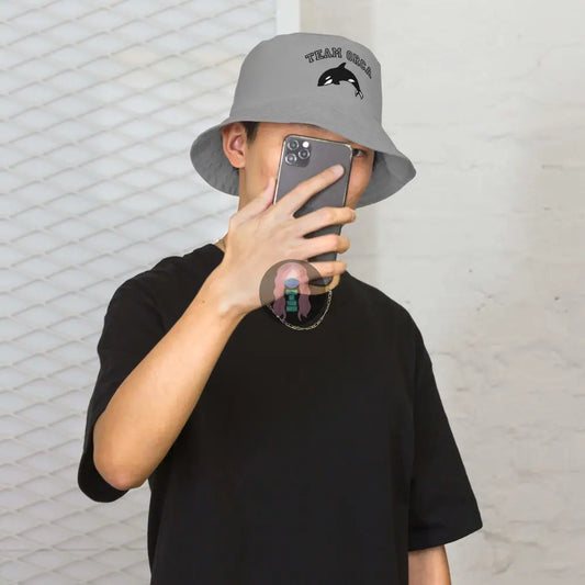 "Team Orca" grey bucket hat -  from Show Me Your Mask Shop by Show Me Your Mask Shop - Hats