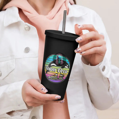 ’Team Orca’ Pride 2024 (Lite) Insulated Tumbler With A Straw