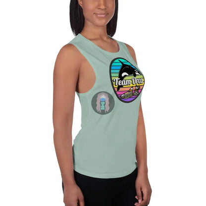 ’Team Orca’ Pride 2024 (Lite) Ladies’ Muscle Tank