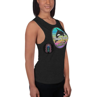 ’Team Orca’ Pride 2024 (Lite) Ladies’ Muscle Tank