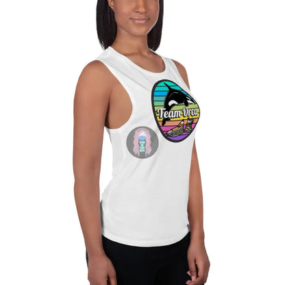 ’Team Orca’ Pride 2024 (Lite) Ladies’ Muscle Tank