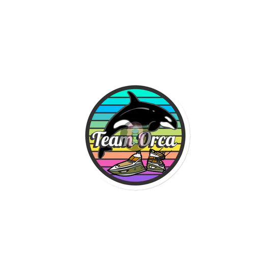 ’Team Orca’ Pride 2024 (Lite) Magnet 3″×3″