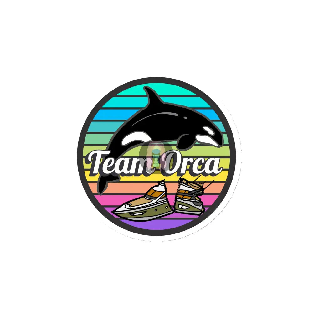 ’Team Orca’ Pride 2024 (Lite) Magnet 4″×4″