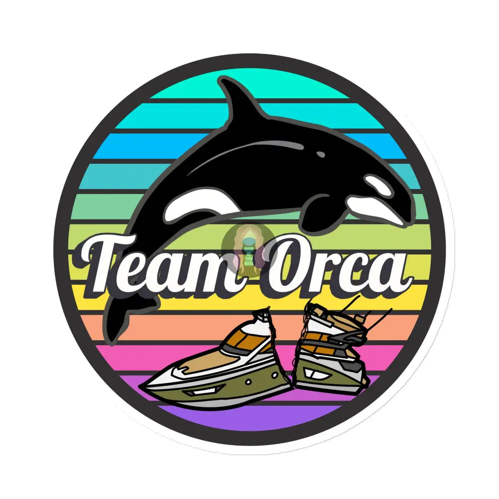 ’Team Orca’ Pride 2024 (Lite) Magnet 6″×6″