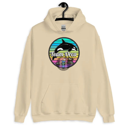 ’Team Orca’ Pride 2024 (Lite) Unisex Hoodie Sand / S