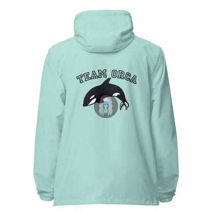 "Team Orca" Unisex lightweight zip up windbreaker -  from Show Me Your Mask Shop by Show Me Your Mask Shop - Windbreaker