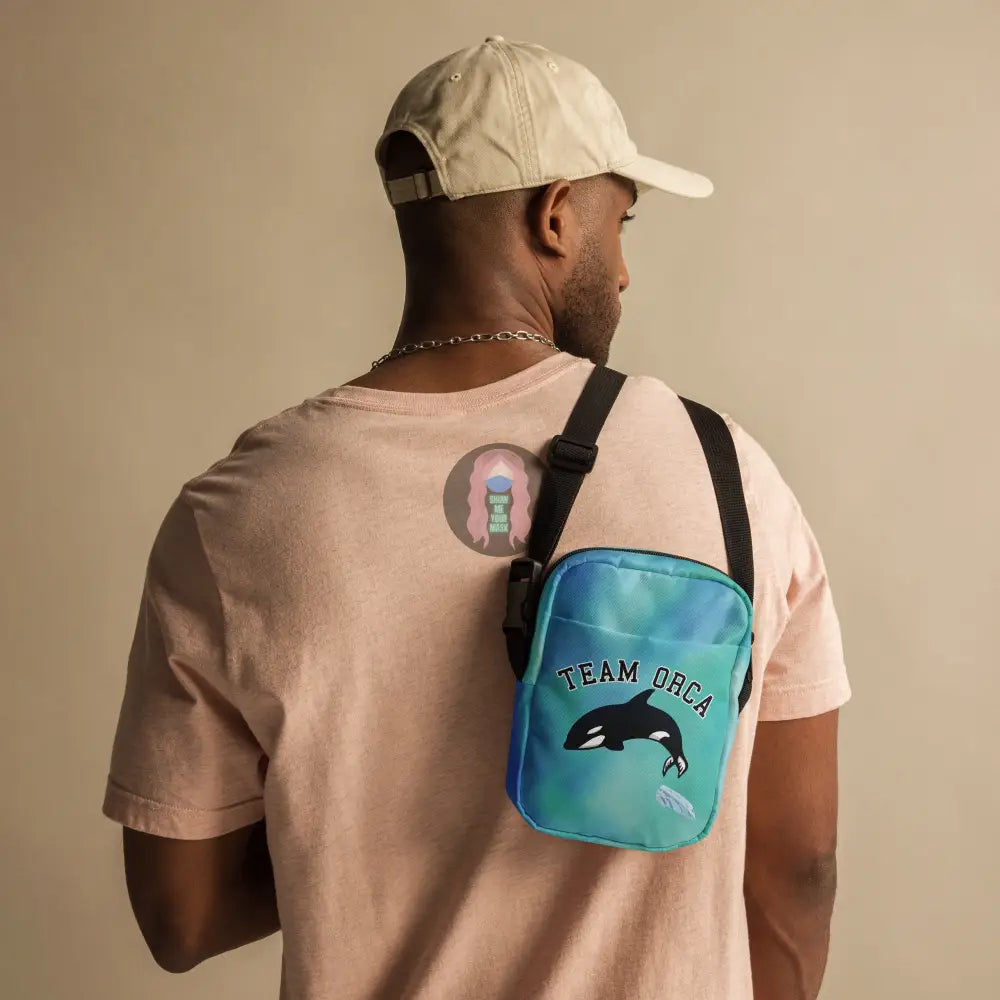 ’Team Orca’ Utility Crossbody Bag