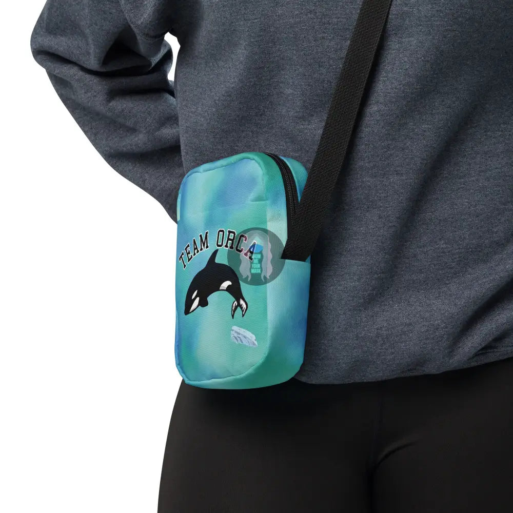 ’Team Orca’ Utility Crossbody Bag