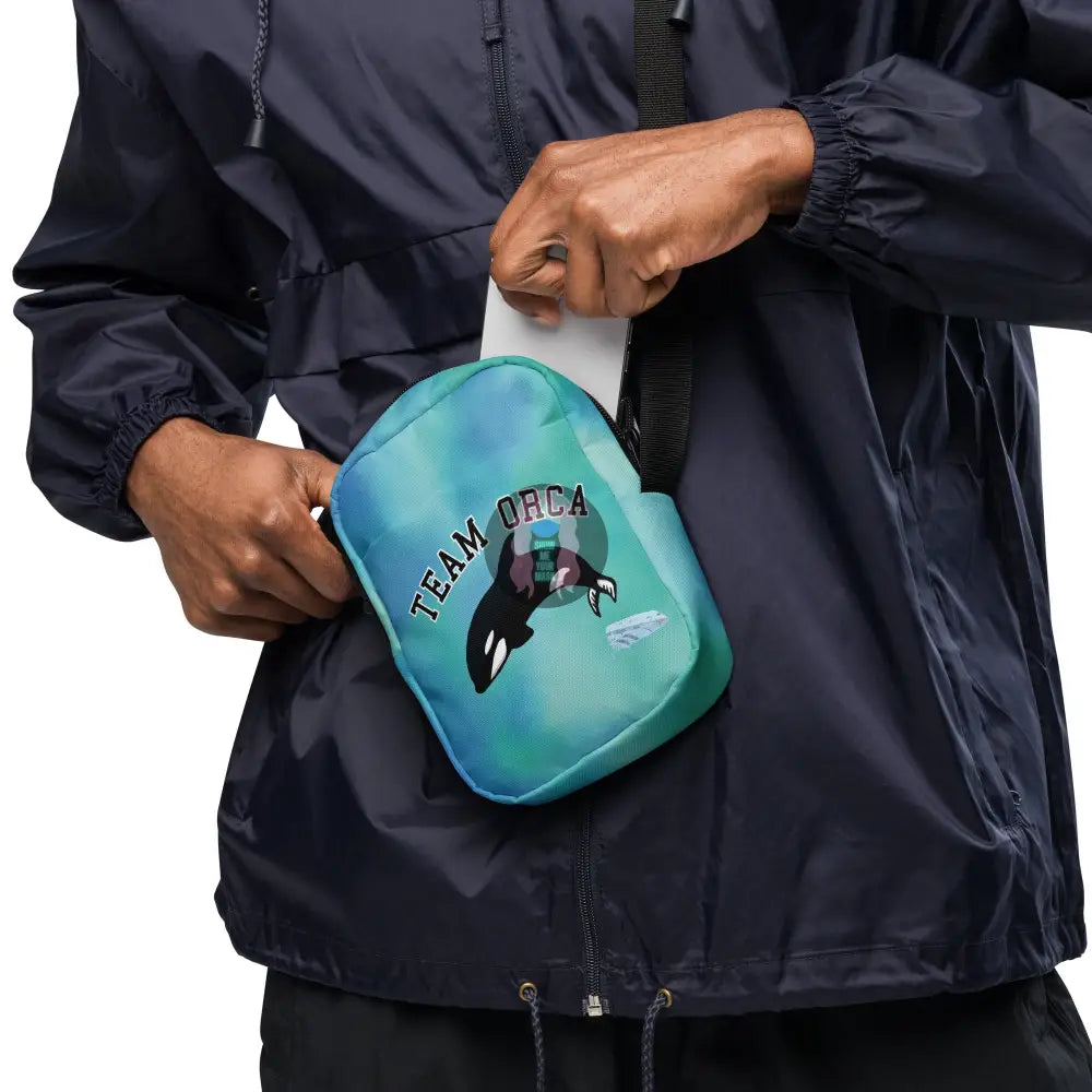 ’Team Orca’ Utility Crossbody Bag
