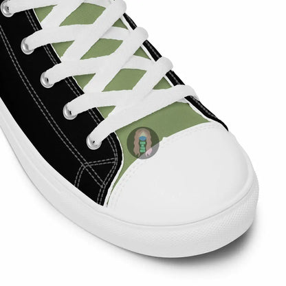 "Tree Hooker" Men’s high top canvas shoes -  from Show Me Your Mask Shop by Show Me Your Mask Shop - Men's, Shoes