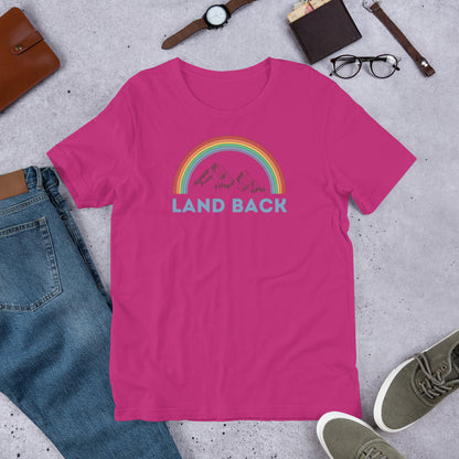 "Land Back" Short-Sleeve Unisex T-Shirt